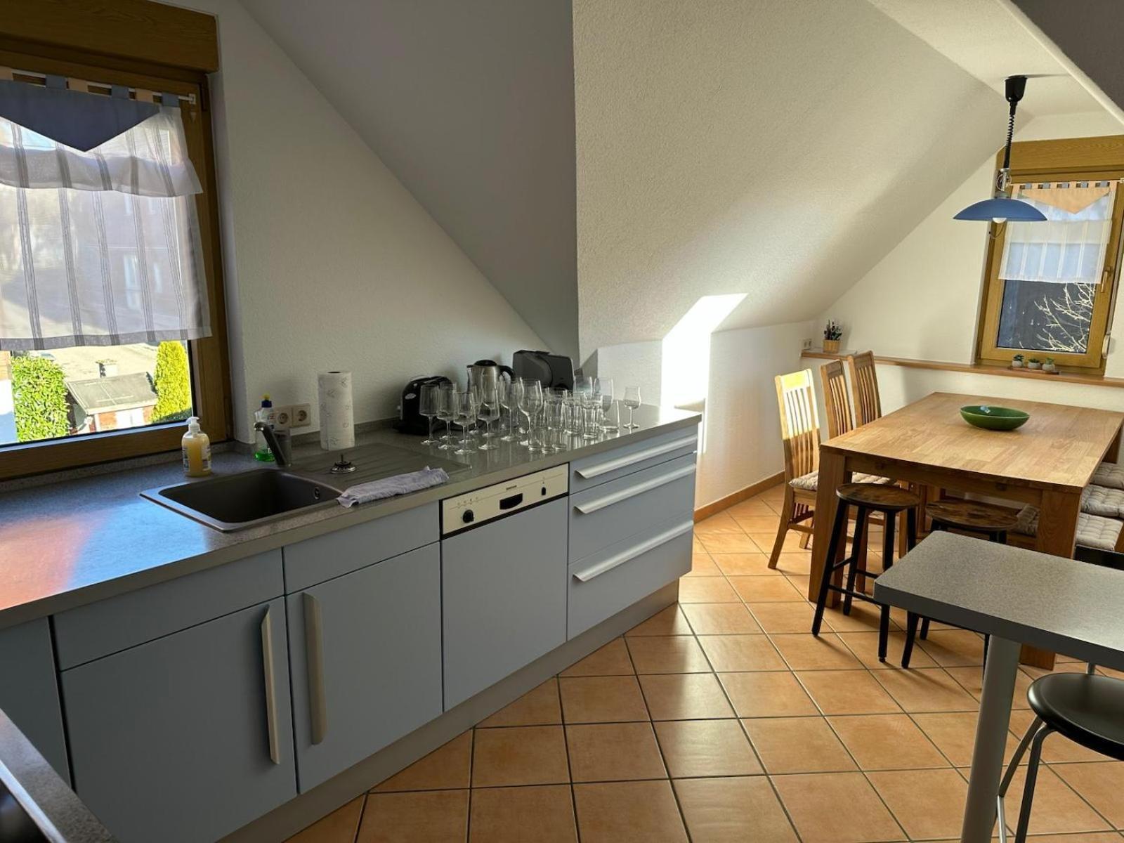 Ferienwohnung Am Muehlenwanderweg Straufhain ภายนอก รูปภาพ