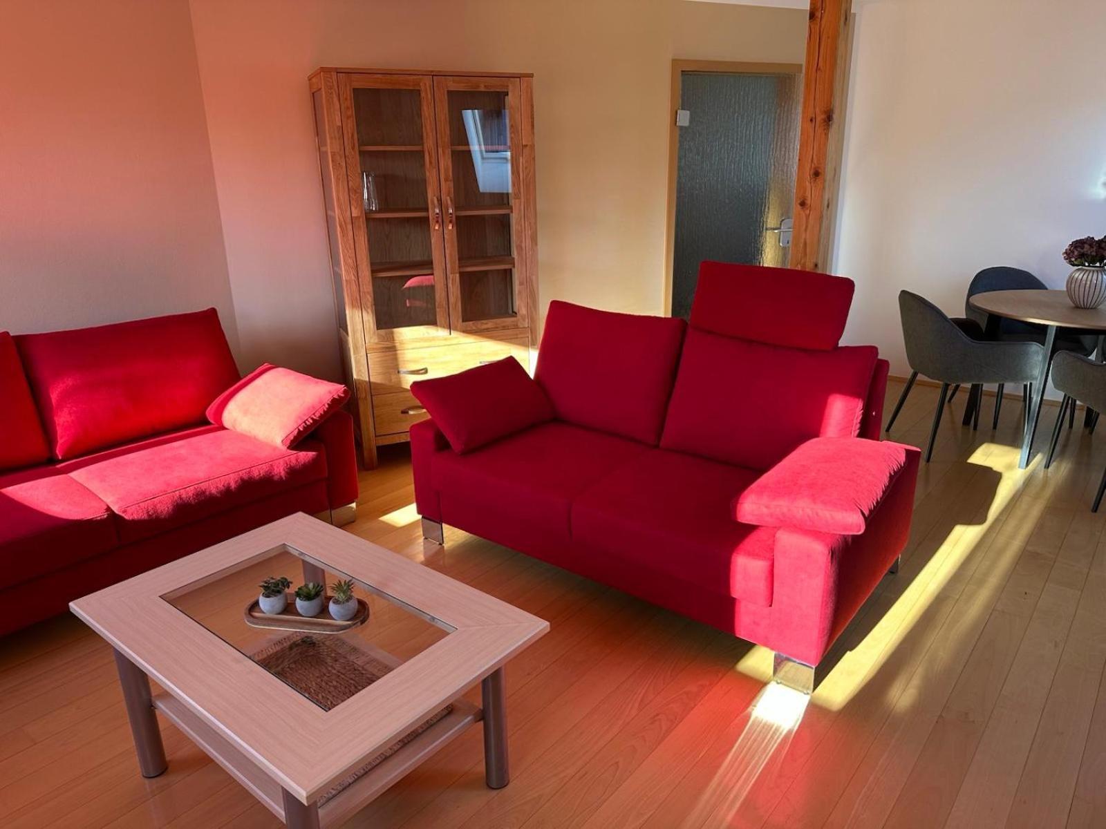 Ferienwohnung Am Muehlenwanderweg Straufhain ภายนอก รูปภาพ